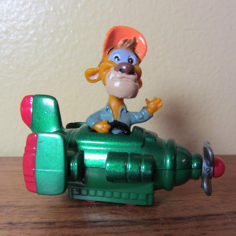 5 for $15 - 1989 diecast Disney Tale Spin Wildcat Flying Machine (T523)